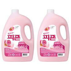 피죤 레귤러 섬유유연제 핑크로즈 본품, 2.5L, 2개