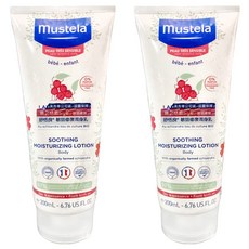 mustela 慕之恬廊 舒恬良 敏弱修復潤身乳, 200ml, 2條