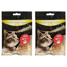 effi cat 貓用 一般零食, 鮪魚雞肉丁, 30g, 2包