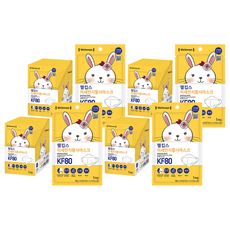 Welkeeps 防塵立體口罩 KF80 S號, 白色, 25片, 4盒