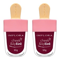 Implora 唇釉#02 Cherry Bomb, 2件