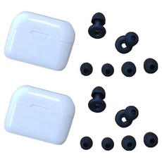 Templie 矽膠防噪音耳塞附收納盒組 黑色, 2套