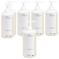 Saengong 生活工作所 碗盤清潔液 米香味, 6個, 750ml