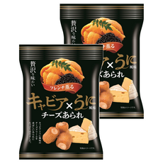 Kirara 起司米菓 魚子醬海膽風味, 42g, 2包