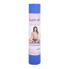 人體藝術瑜伽墊, 藍色