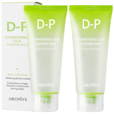 ARONYX 泛醇Cica亮白緊緻晚安面膜, 100ml, 2個