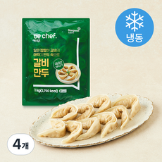 비셰프 갈비만두 (냉동), 1kg, 4개