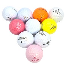 Dunlop XXIO Unique Epic 高爾夫二手球 特S+級, 1個, 10入, 混合顏色