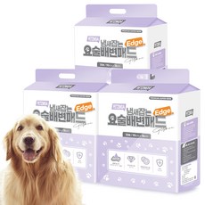 페츠모아 냄새잡는 요술 엣지 배변패드 특대형 레몬향, 30개입, 3개
