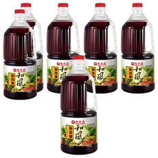 萬家香 和風沙拉醬 日式蔬菜佐料, 1.5L, 6瓶