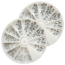 NAIL ROOM 美甲鑽飾組, 057 Optima R 水鑽, 2個