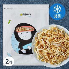 냠냠바다 부드러운 손질 먹태채 (냉동), 2개, 350g