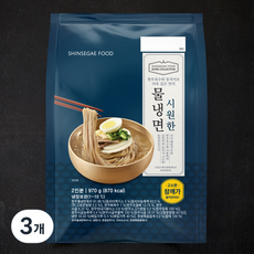 신세계푸드 호텔컬렉션 시원한 물냉면, 970g, 3개