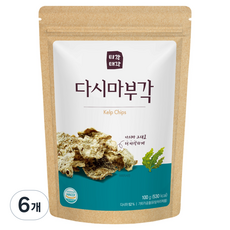 Tigak Taegak 炸昆布脆片, 100g, 6包