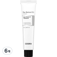 코스알엑스 더 레티놀 0.1 크림, 20ml, 6개