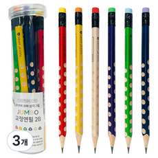 TUCO.B Coma 2B粗三角洞洞鉛筆 Jumbo款 TC-P12, 36入, 混色