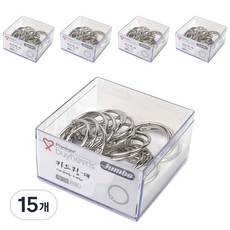 바이하츠 점보 실버 카드링 대 JSCDL 18p, 30mm, 15개