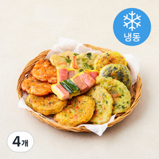 쿡생 한입모듬쏙전 (냉동), 385g, 4개