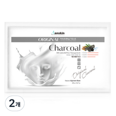 anskin Original竹炭軟膜粉補充包 240g, 2包, 1包