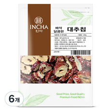 Incha 因茶 酥脆香甜紅棗脆片, 400g, 6個