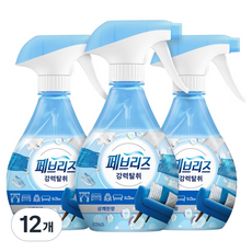 페브리즈 섬유탈취제 상쾌한향 본품, 360ml, 12개