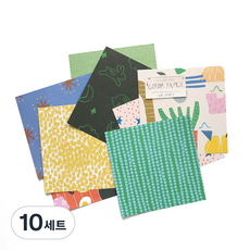 我弟弟色紙 8種*2入組 15*15cm, 8 種顏色, 10套