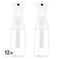 코멧 안개분사 분무기 200ml, 클리어 화이트, 12개