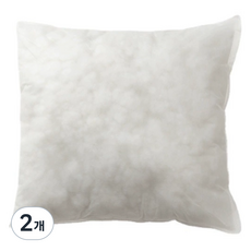 BETWEEN柔軟完美的枕頭棉 400g, 白色的, 2個