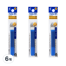 PILOT 百樂 FRIXION 纖細原子筆用筆芯 0.38mm, 藍色, 6個