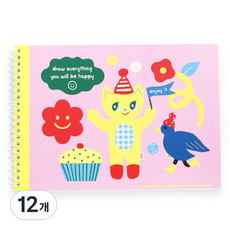 hello moris Arico 綜合筆記本, 混合顏色, 12個