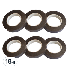 온트리 플로리스트 재료 꽃꽃이 테이프 브라운, 18개