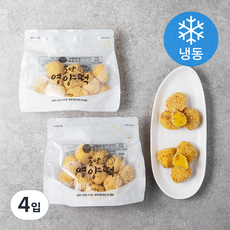 착한마을마음이가 호박영양떡 (냉동), 300g, 1개입, 4개