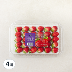 폴앤박 스마트팜 딸기, 4개, 350g