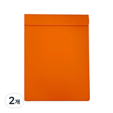 자석 클립보드 A4, 오렌지, 2개
