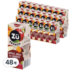 주프리미엄 착즙 ABC주스, 200ml, 48개