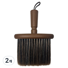 월드크린 딘우드 먼지 브러쉬, 월넛, 2개