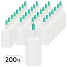 신도공업㈜ 말랑이 PE60cc 긴마개 일회용 물약병, 200개