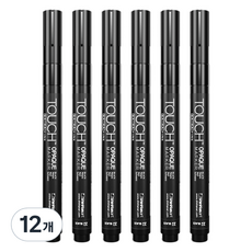 터치 신한화구 오펙 마카 화이트, 12개, 1색