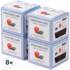 FRAIS BELLON 孩童蔬果泥 2入, 蘋果藍莓口味, 200g, 8盒