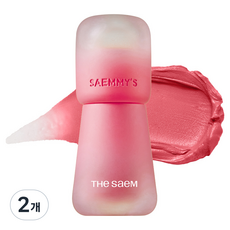 더샘 새미스 크레마 벨벳 틴트, 08 블러썸 슈, 2개