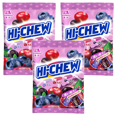 MORINAGA 森永 HI-CHEW 嗨啾 綜合莓果, 90g, 3包