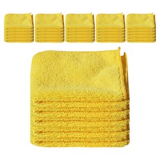 World Clean 超細纖維Pulrinlight抹布 黃色, 30個