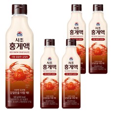 SAJO 紅蟹液, 5個, 500g