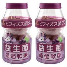 Chiao-E 巧益 益生菌葡萄軟糖, 120g, 2瓶