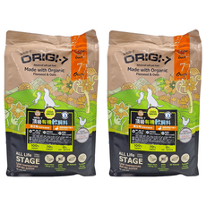 ORIGI-7 歐吉 全齡犬頂級有機軟飼料 100%純肉 70%有機食材 低溫風乾 添加薑黃 蜂蜜 椰子, 養生鴨 + 超級有機食物, 1.2kg, 2袋
