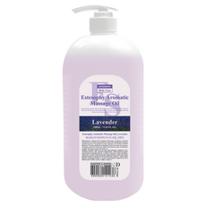 ESTESOPHY 香氛身體按摩精油 薰衣草, 清爽不黏膩, 身體&臉部全身都可使用, 1L, 1瓶