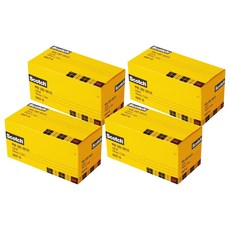 3M 雙面膠帶補充蕊 665R-6 6入, 透明色, 4盒