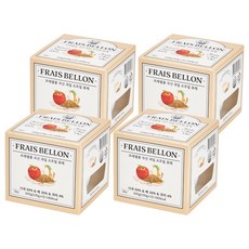 프레벨롱 국산 과일오트밀 퓨레, 혼합맛(사과/배/귀리), 200g, 4개