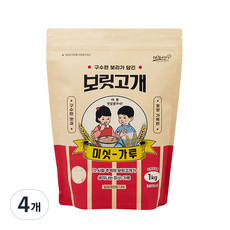 태광선식 보릿고개 미싯가루, 4개, 1kg