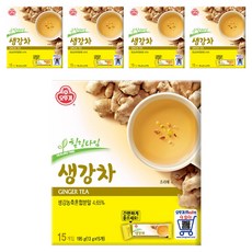 오뚜기 생강차, 13g, 15개입, 5개